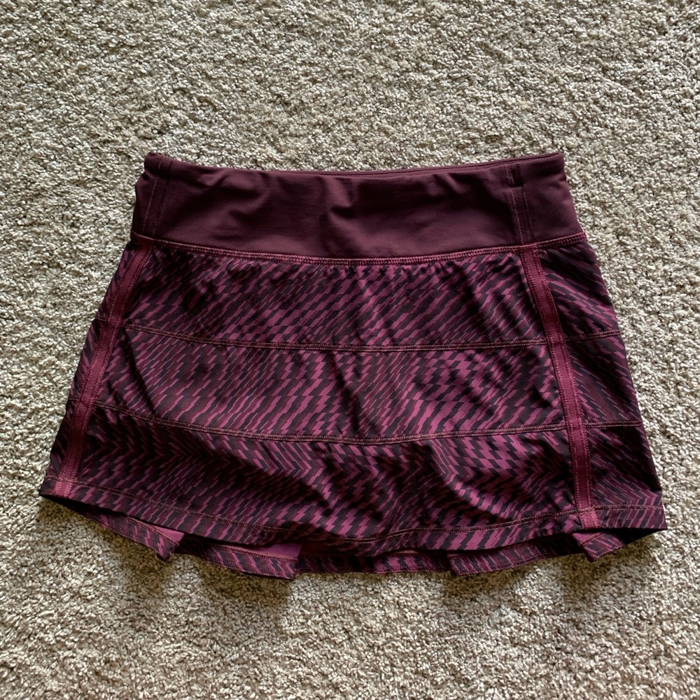 Lululemon Pace Rival Skirt EUC